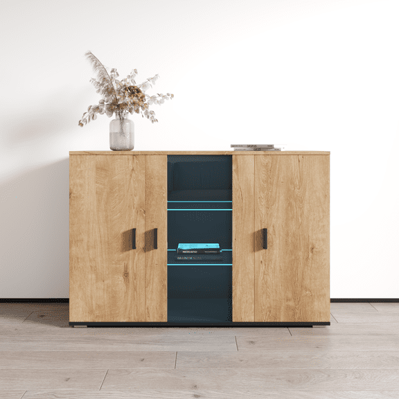 Soho S7 3D Modular Modern 47" Wide Sideboard