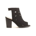 thumbnail image 1 of Soho Shoes Women's Fashion Open Toe Chunky Heel Ankle Boots Bootie, 1 of 4