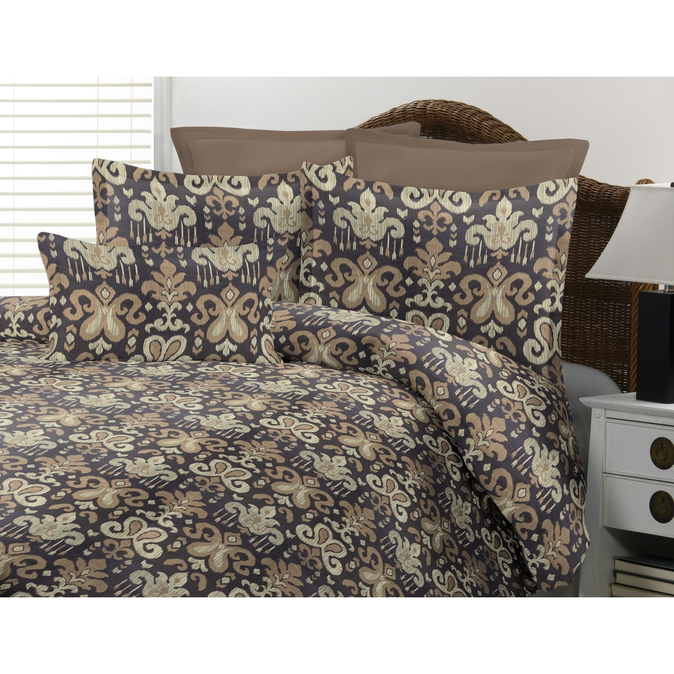 Soho Dreamcatcher Brown and Beige King Comforter Set