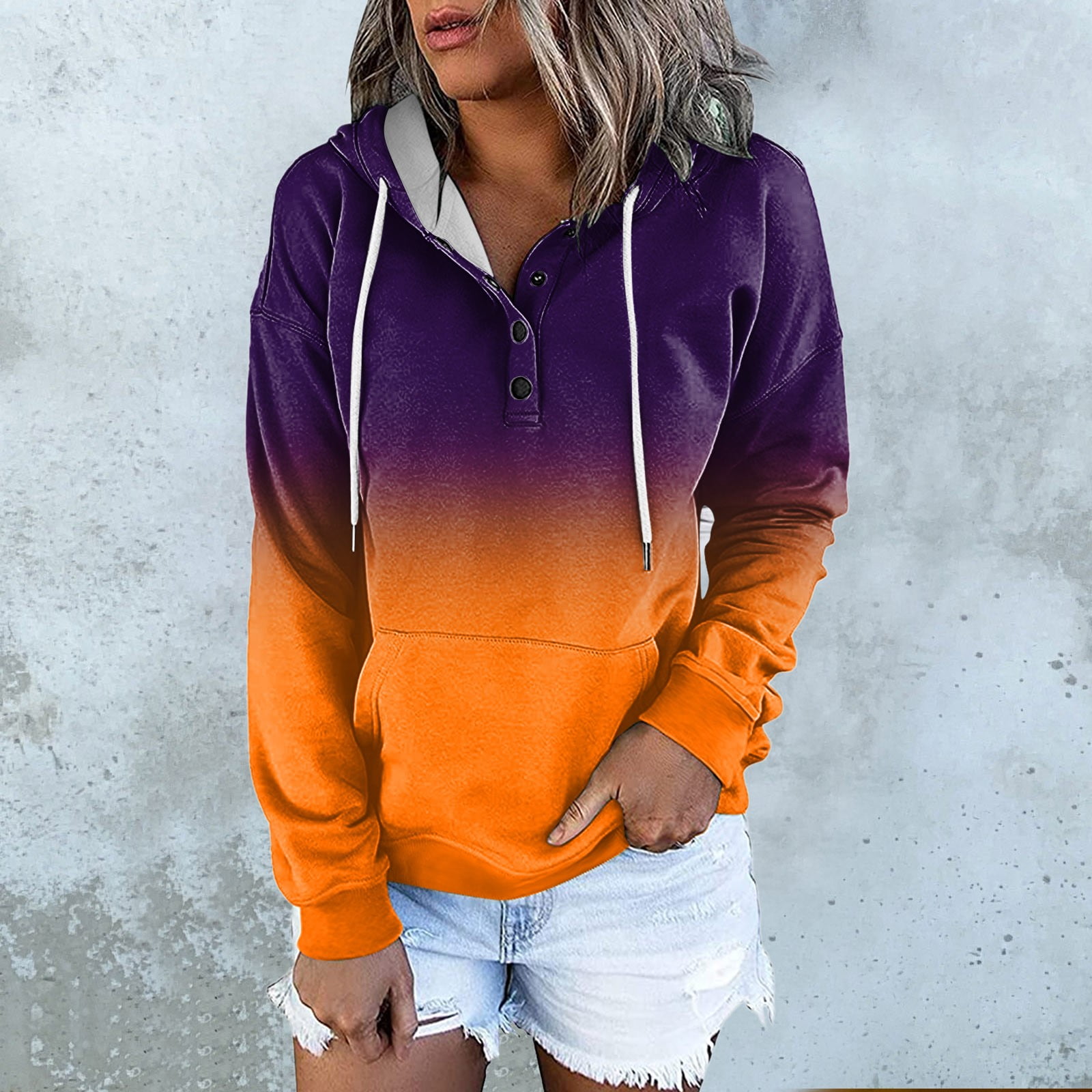 Half tie dye sweatshirt new arrivals