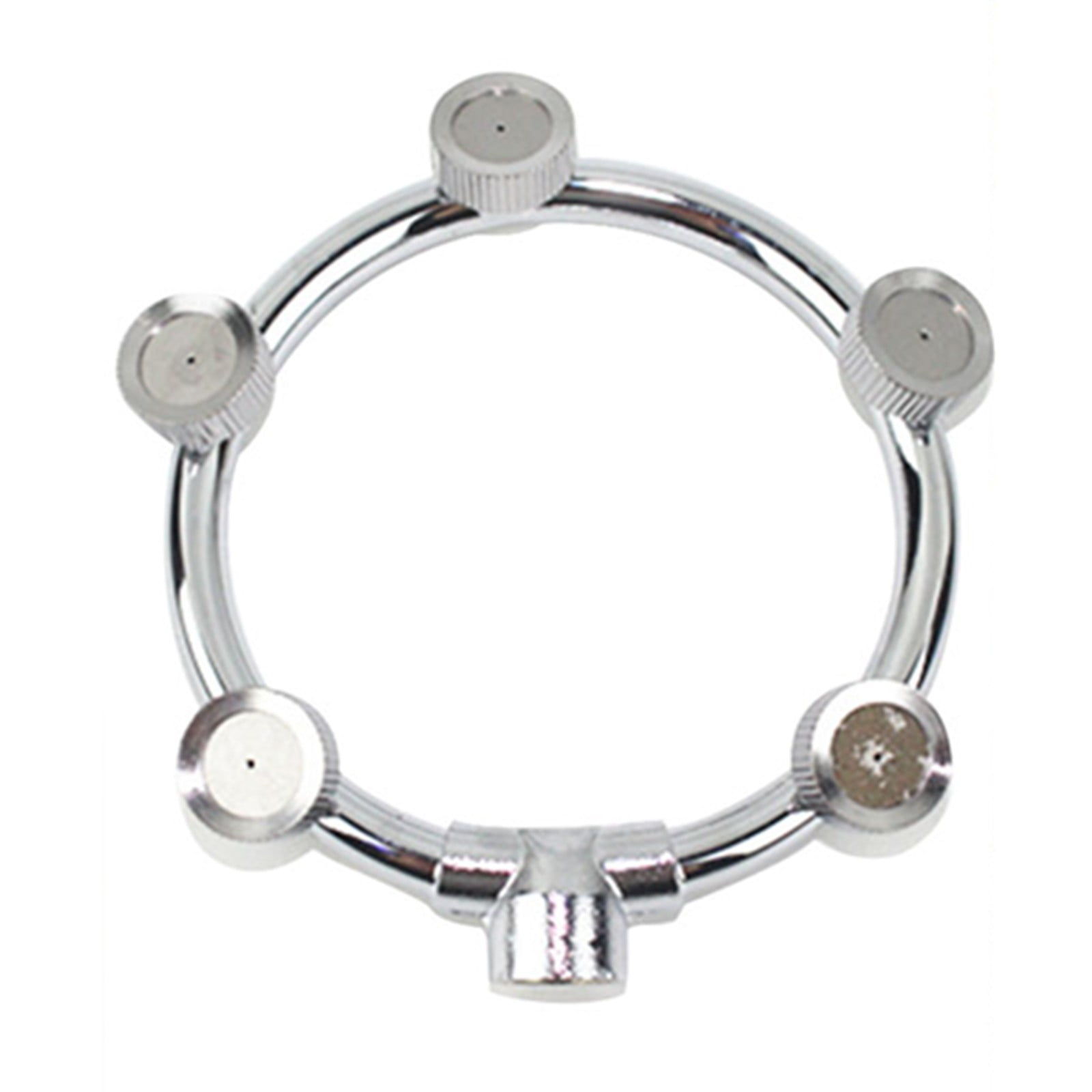 Soikfihs Spray Head Round Garden Irrigation Nozzle 5 Head Durable Proof