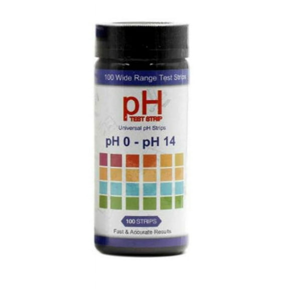 Soil 0-14 PH Universal Test Strips Soil Tester, 100 Count