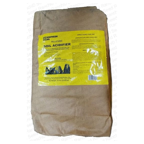 Soil Acidifier, 90% Sulfur (50lb) - 50 LB