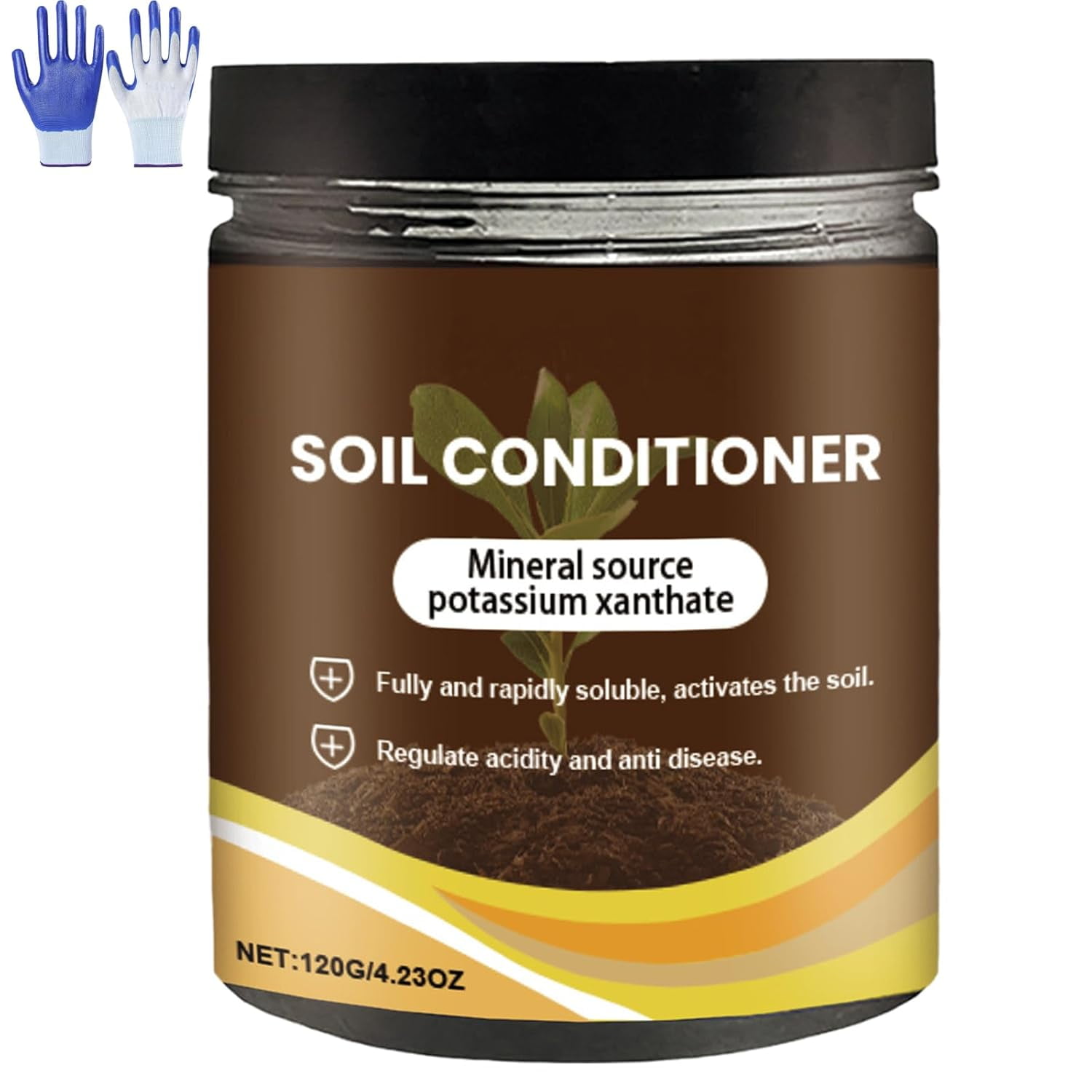 Soil Activated,2025 New Organic Soil Activator & Plant Fertilizer 120g ...
