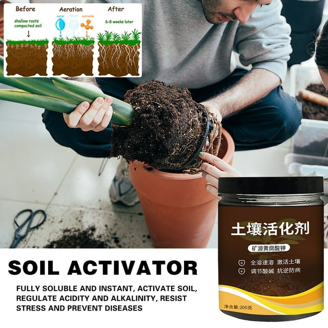 Soil Activated, Organic Soil Activator & Plant Fertilizer for Raised ...