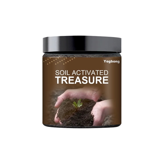 Soil Activated Treasure Plant Growth Enhancer Natural Formula for Improved Soil Structure and Healthy Root Development 200g
