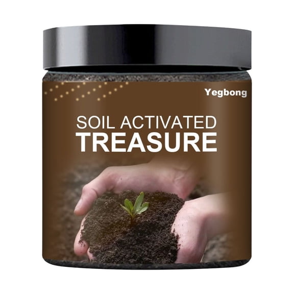 Soil Activated Treasure Plant Growth Enhancer Natural Formula for Improved Soil Structure and Healthy Root Development 200g