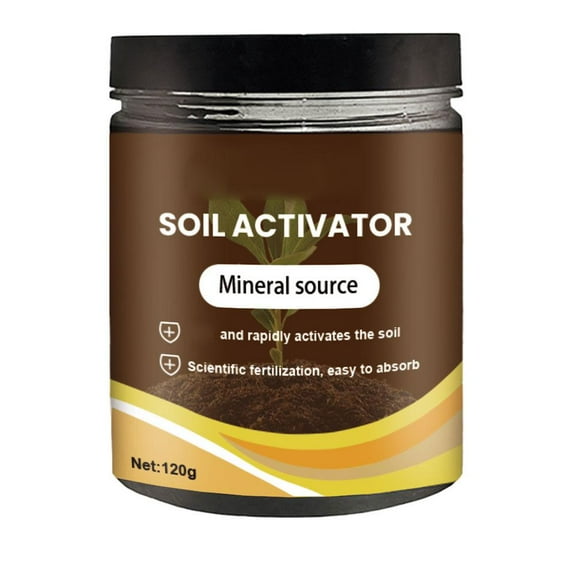 Soil Activated Treasure Soil, 2025 New Organic Soil Activator & Plant Fertilizer for grass,Raised Garden Beds, Potting Mix, and Seedling Compost Prevent Compaction, Promote Plant Rooting