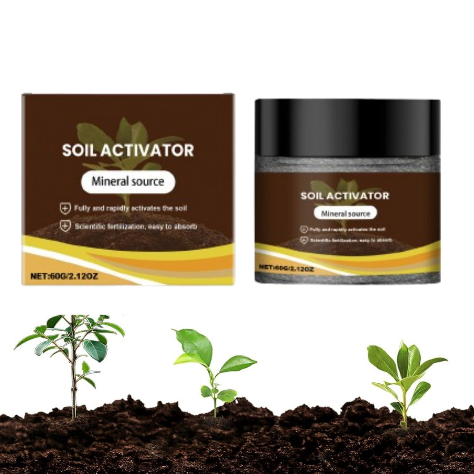 Soil Activator Concentrate - Revitalize Tired Soil, Improve Plant ...