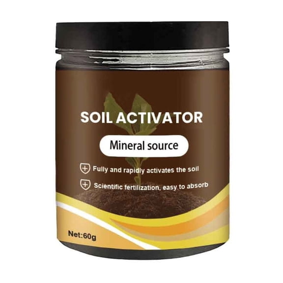 Soil Activator, Ground Activated Treasure, Ground Loosener and Conditioner, Promotes Water and Nutrient Absorption, Mineral Source for Garden, Potted Plants