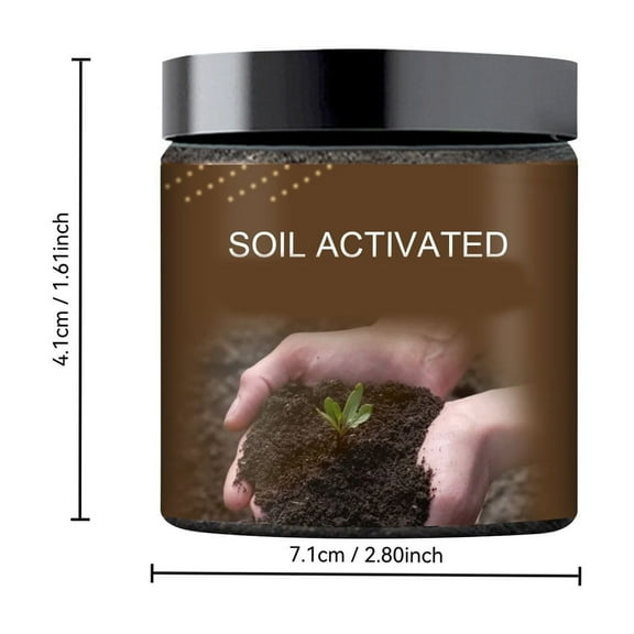 Soil Activator Loosens Soil and Prevents Soil Compaction, 3.53oz Improves Nutrient Efficiency & Soil Remediation