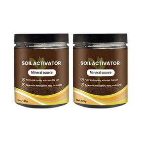 Soil Activator for Plants Soil Activated Treasure Activator Control of Growth and Development Strong Rooting Improved Fertilizer Efficiency Remediation (120g 2Pcs)