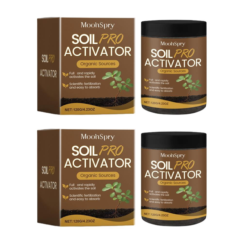 Soil Activator,Premium Organic Soil Activator & Plant Fertilizer for Potting Mix,2025 New Soil Activated Treasure,Natural Root Growth Enhancer,Promote Plant Rooting &Growth Environment
