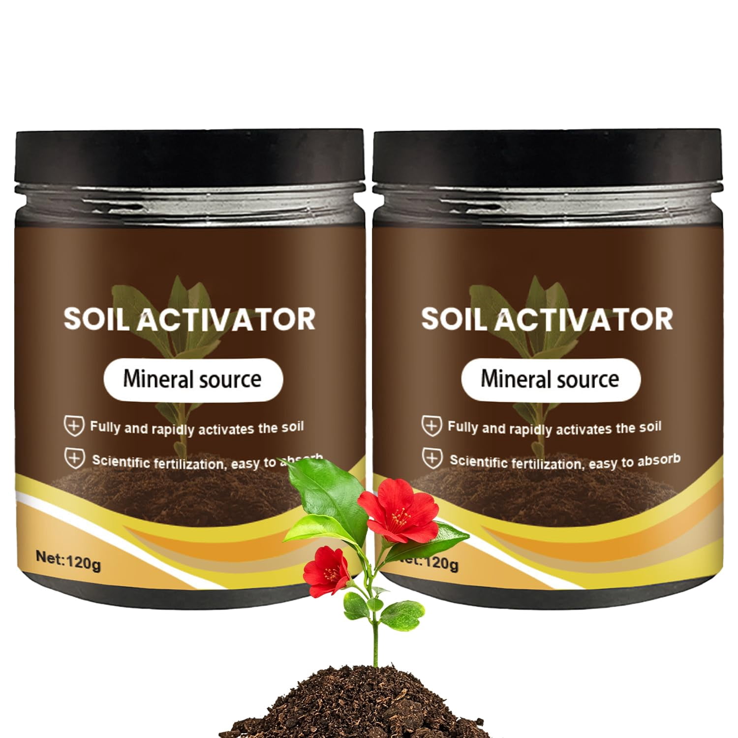 Compost Rotting Powder Soil Activator,Premium Soil Activated Treasure gor Plants,Garden Beds ...