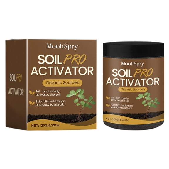 Soil Activator, Soil Pro Activator, Nauticos SoilActivator, Organic, Water-Soluble Formula for Optimal Nutrient Uptake & Root Development, Enhance Growth for Vegetables & All Plants