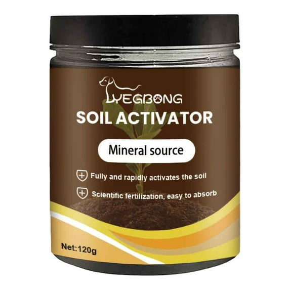 Soil Activator - Vigorous Plants Healthy Soils,Promotes Root Growth,Balances Soil Compaction for Thriving Garden,Outdoor & Indoor Plant Fertilizer