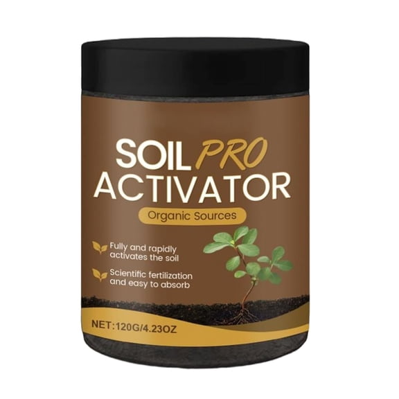 Soil Activator for Plants, Organic Soil Pro Activator & Fertilizer, Enhances Growth for Vegetables, Flowers & All Plants(1 Pack)