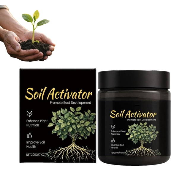 Soil Activator for Plants,Soil Pro Activator,Soilactivator for Fruit Trees-Enhance Growth for Vegetables & All Plants,Garden,Indoor & Outdoor (1pcs)