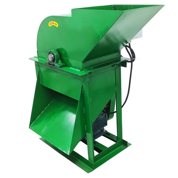 Soil Crusher Organic Fertilizer Crusher Sieve Dry Silt Grinding Machine with 6mm Sieve 220V