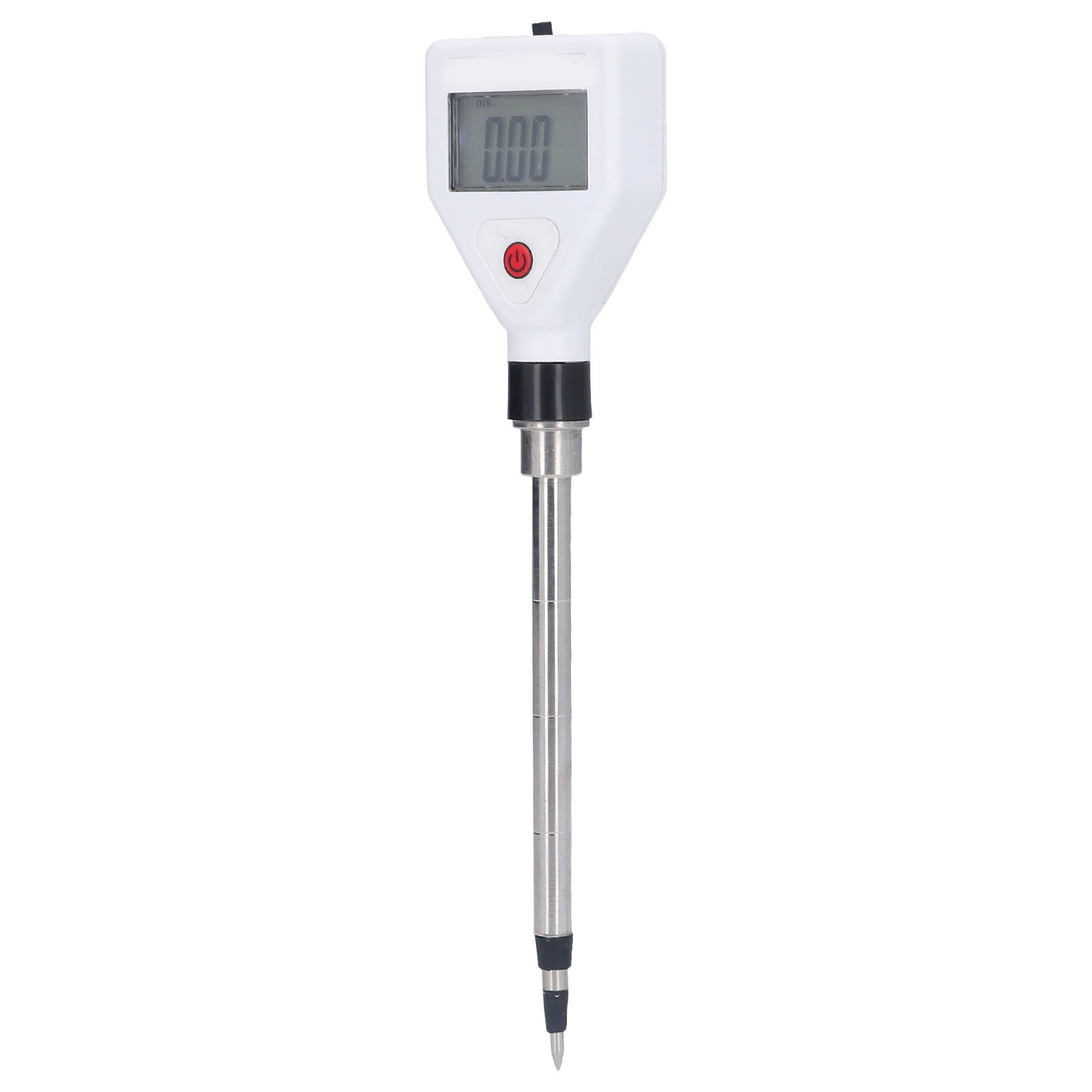 Soil EC Meter, Portable Soil Tester With Large Display Digital Soil Meter Potted Plants