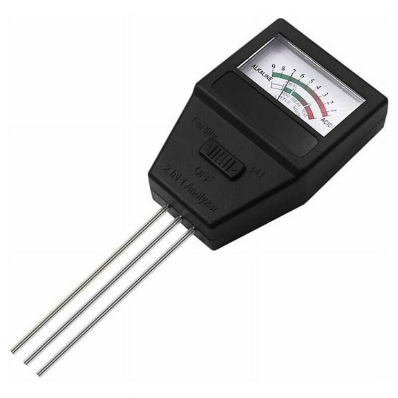 Soil Fertility Detector, for Nitrogen, Phosphorus and Potassium Analyzer, Soil pH and EC Tester, Soil Acdometer Test