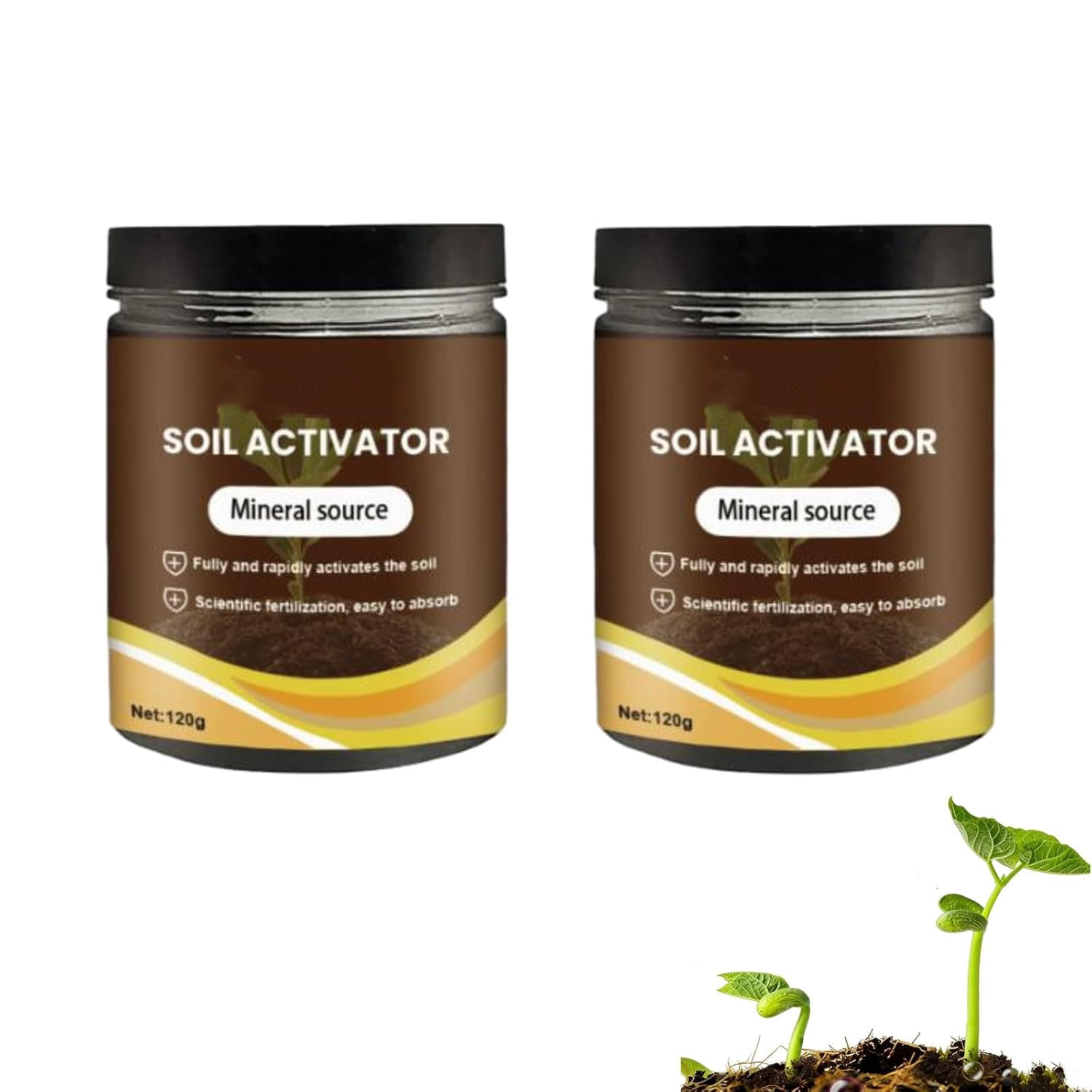 Soil Improvement Loosening Agent, Soil Activator for Indoor Plants, Plant Growth Enhance Supplement,Garden Beds for Cultivation, Potting Mix and Seedling Compost