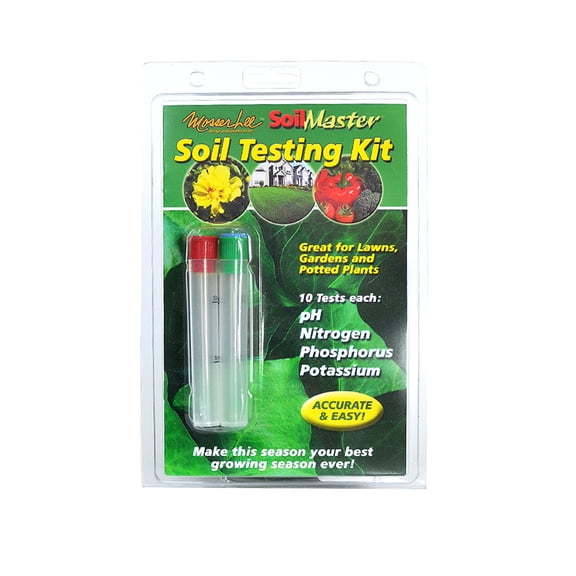 Soil Master pH, Nitrogen, Phosphorus, Potassium Soil Test Kit, 40 Tests