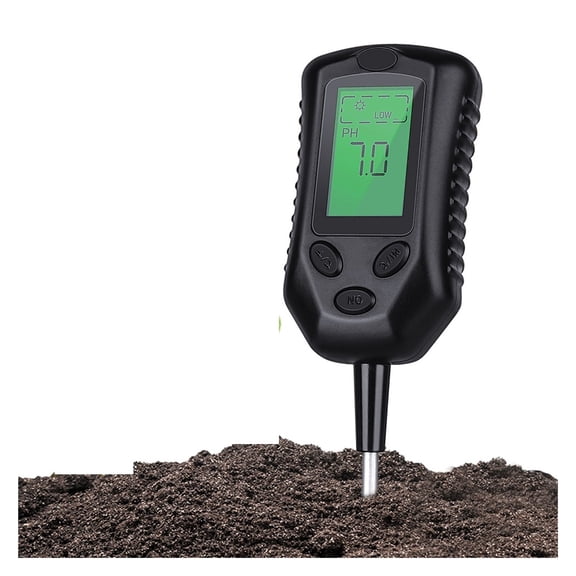 Soil Meter PH/Moisture/Sunlight/Temperature Humidometer Acidity Monitor Gardening Farming Planting Humidity Sensor Tester ,Wide Applications