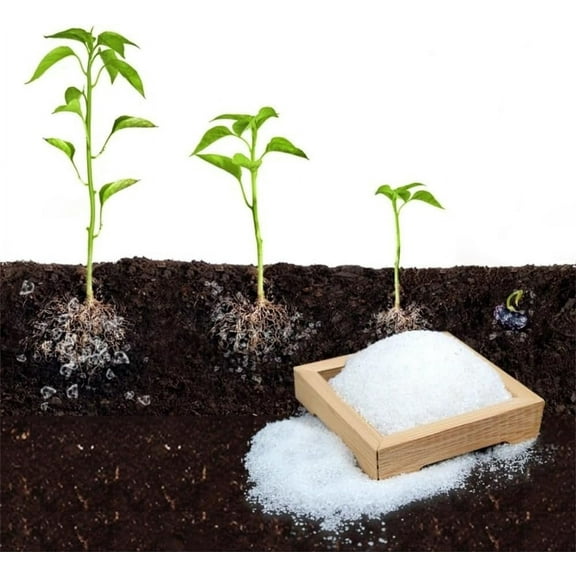 Soil Moist SAP High-Molecular-Weight Super Absorbent Polymers for Use in Indoor and Outdoor Plants and The Field of Agriculture 3 Pounds