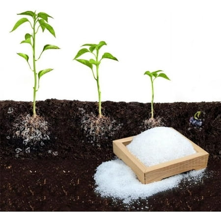 Soil Moist SAP High-Molecular-Weight Super Absorbent Polymers for Use in Indoor and Outdoor Plants and The Field of Agriculture 5 Pounds