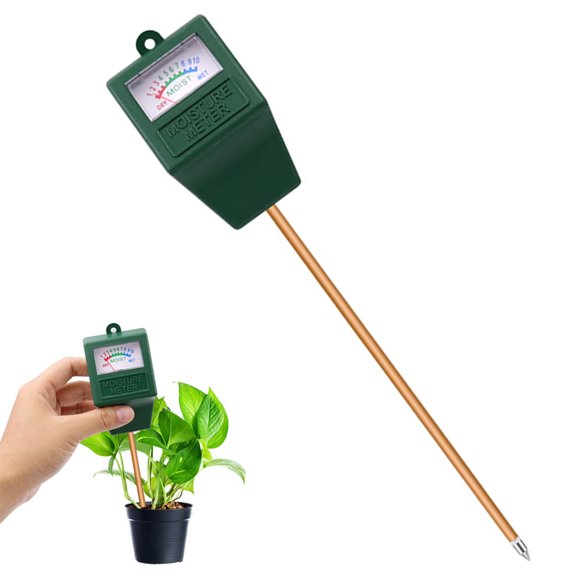 Soil Moisture Meter, Plant Moisture Meter Indoor & Outdoor, Hygrometer Moisture Sensor Soil Test Kit Plant Water Meter for Garden, Farm, Lawn