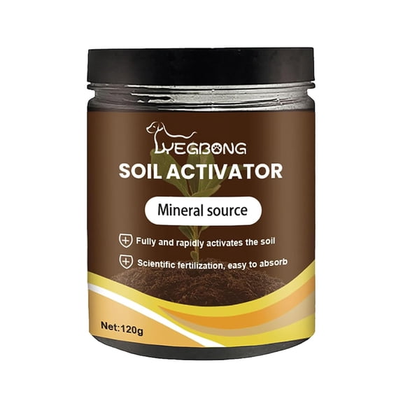Soil Pro Activator for Plants, Professional Bone Meal Fertilizer, Dirt Health Booster, Liquid Fertilizer for Indoor & Outdoor Plants Premium Soil Activated Treasure for Potting Mix, and Seedling Comp