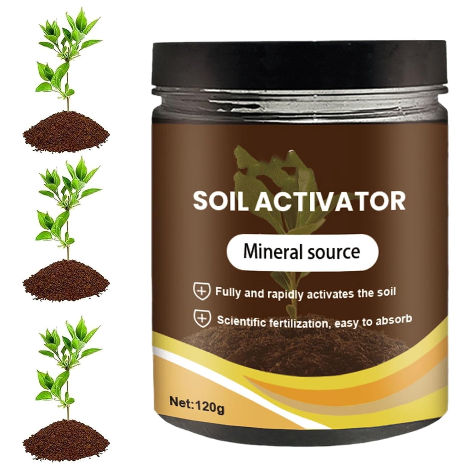 Soil Pro Activator – Wasserlösliche Bodenpflege Für Gemüse, Blumen & Zimmerpflanzen, 7 Fl Oz (3er Set) Soil Pro Activator – Wasserlösliche Bodenpflege Für Gemüse, Blumen & Zimmerpflanzen, 7 Fl Oz (3er Set)