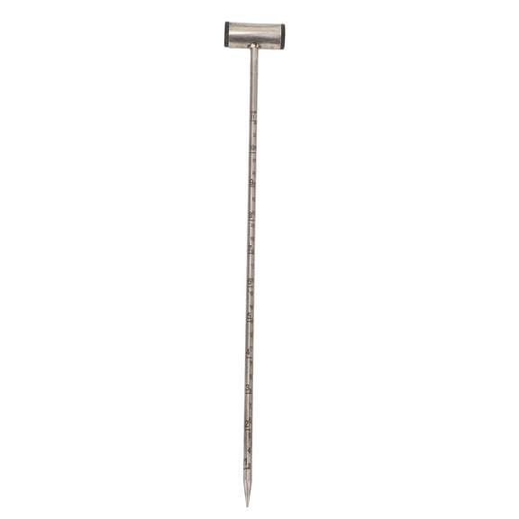 Soil Sample Probe, Soil Probe Rod Stainless Steel 14inch Portable Easy To Use Humidity Meter For Farm