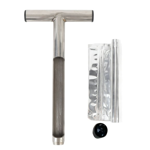 Soil Sample Probe, Soil Sampler Stainless Steel Comfortable Grip Plant Care  For Garden