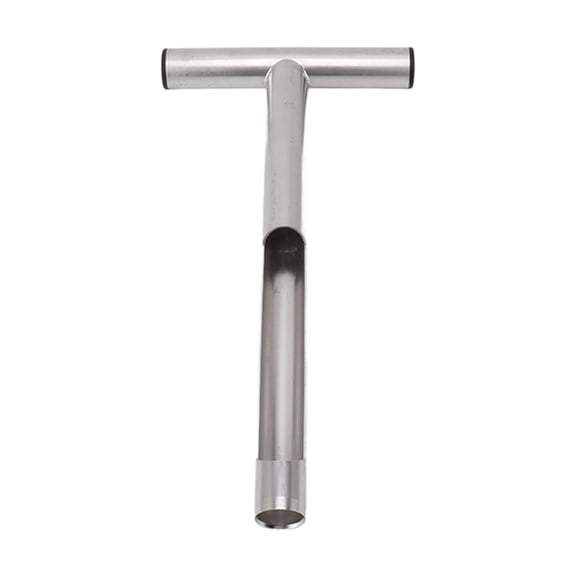 Soil Sampler Probe Stainless Steel Tubular T-Handle Soil Sampler Probe Rod Tool Set, Soil Test Kits Tool for Soil Sampling