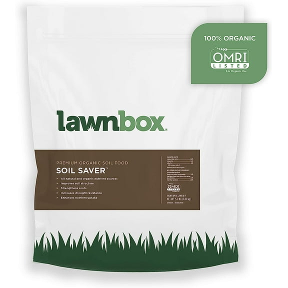 Soil Saver 100% Organic Gypsum and Humic Acid Soil Amendment 15 lb Bag Covers 2,500 sq ft