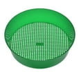 Soil Sifter Round Soil Sifting Pan Set Mix Dirt Sifter For Potting Soil