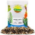 thumbnail image 1 of Soil Sunrise Hanging Planter Potting Soil Mix (4 Quarts), Lightweight Potting Mix Optimized for Indoor/Outdoor Hanging Pots / Baskets, 1 of 9
