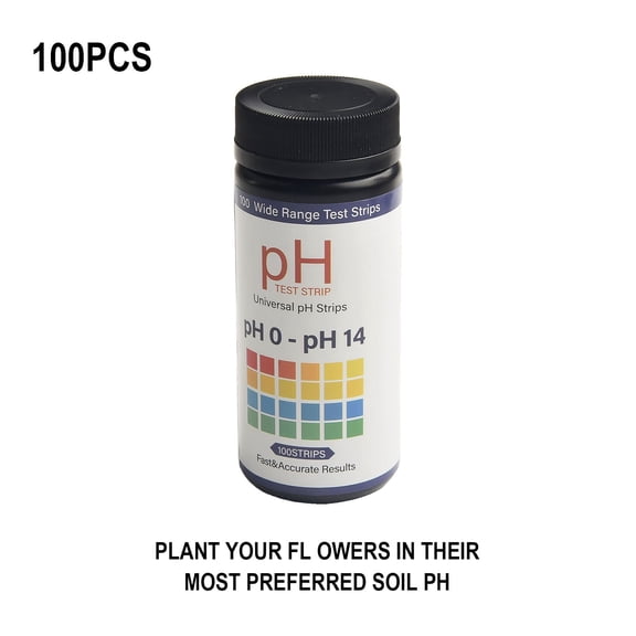 Soil Test Strips for Garden Plant Light Test Meter Kit Outdoor-Living PH Tester
