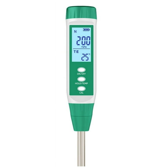 Soil Tester, Nitrogen Fertiliser Tester Analyser for Use in Potting and Planting Farms Gardening