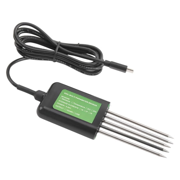 Soil Tester Nutrient Balance Meter Multifunctional Soil Checker For Agriculture Gardening Plant Care With Digital Screen