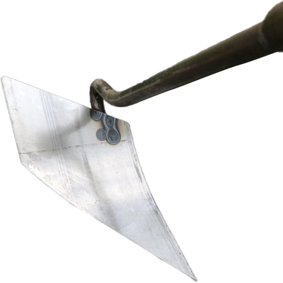 Soil Turning Hoe, Hardened All-Steel Plow Hoe Digging and Planting, Durable Plow Hoe for Gardening, Manuring and Soil Leveling, Ergonomic Hand Tool for Farm and Yard Work