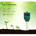 thumbnail image 1 of Soil pH Meter under $5! Yrmaups 3 in 1 Soil pH Meter, Moisture Light pH Tester for Gardening, Soil Test Kit for Foliage, Digital Soil Tester, Garden Tool for Indoor Outdoor Foliage, 1 of 5