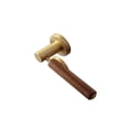 thumbnail image 1 of Soild Brass Mute Door Lock Lever Set, Interior Black Walnut Door Lock Handle, Anti-theft Gate Lock Furniture Hardware For Bedroom
--------
,Long Lasting, 1 of 7