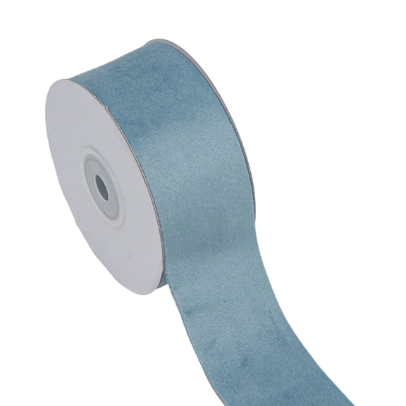 Soild Grosgrain Ribbon, Boutique Gift Wrapping Ribbon, Diy Crafts Bow Hair Headband Accessories, for Wreath Decoration Gift Wrapping Light Blue
