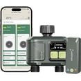 thumbnail image 1 of Soildrops Smart Sprinkler Timer — 2 Zones, App Control, 1,000 ft Wi-Fi Hub, 1 of 6