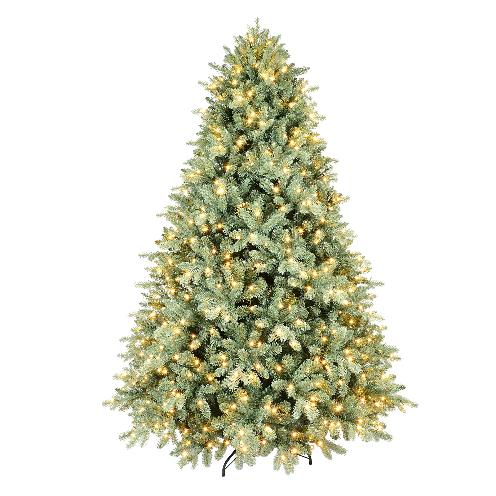 Soilhill 6FT Prelit Blue Spruce Artificial Christmas Tree w/ 500 LED