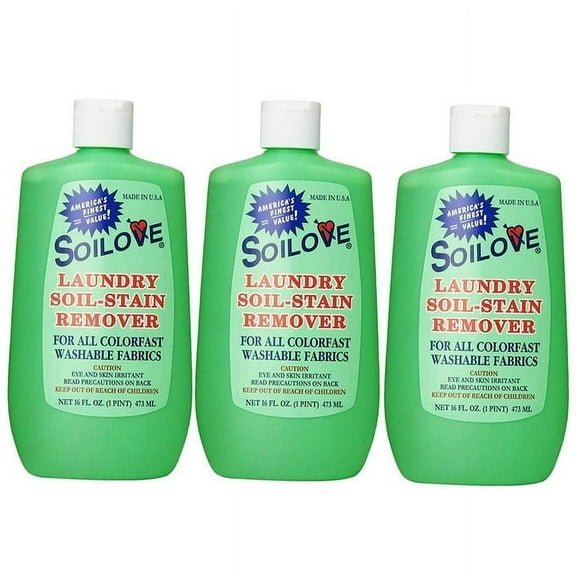 Soilove B09MJNC9Z3 Soilove Laundry Stain Remover Spray for Clothes ~ 3 Pack, 16 Oz- bUNDLE - C4