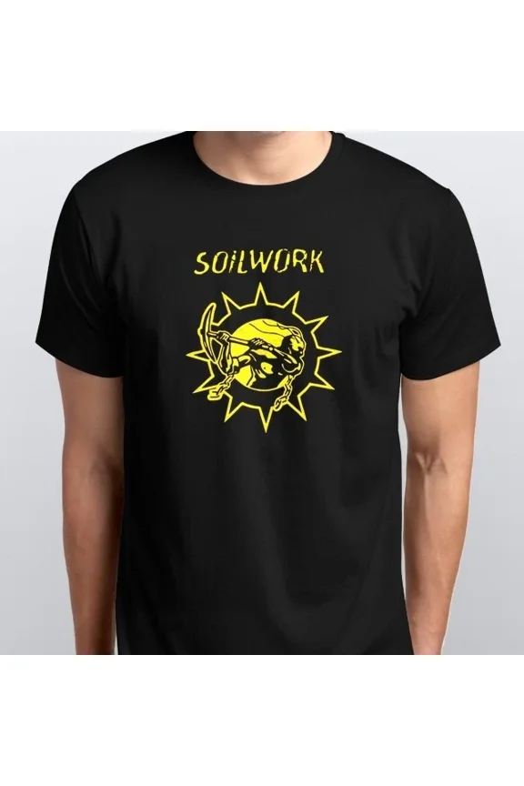 Soilwork Heavy Metal Music Unisex T-SHIRT S M L XL XXL 3 4 XL Black